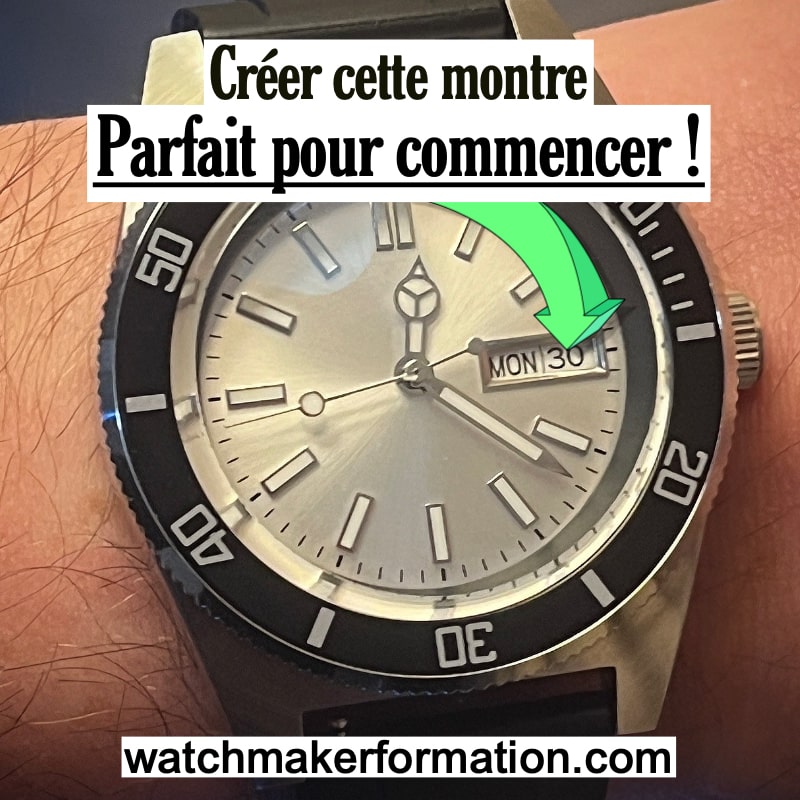 créer une montre pour débutant