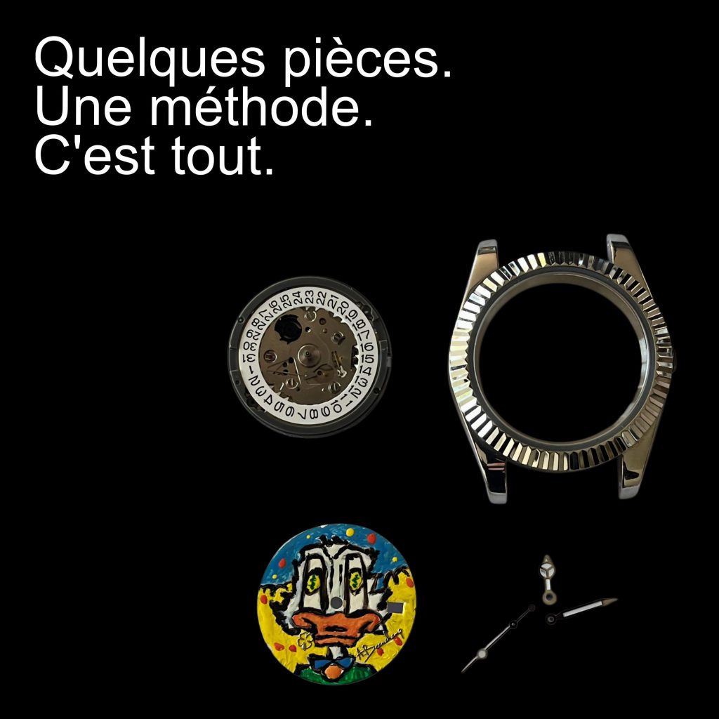 Les composant d'une montre